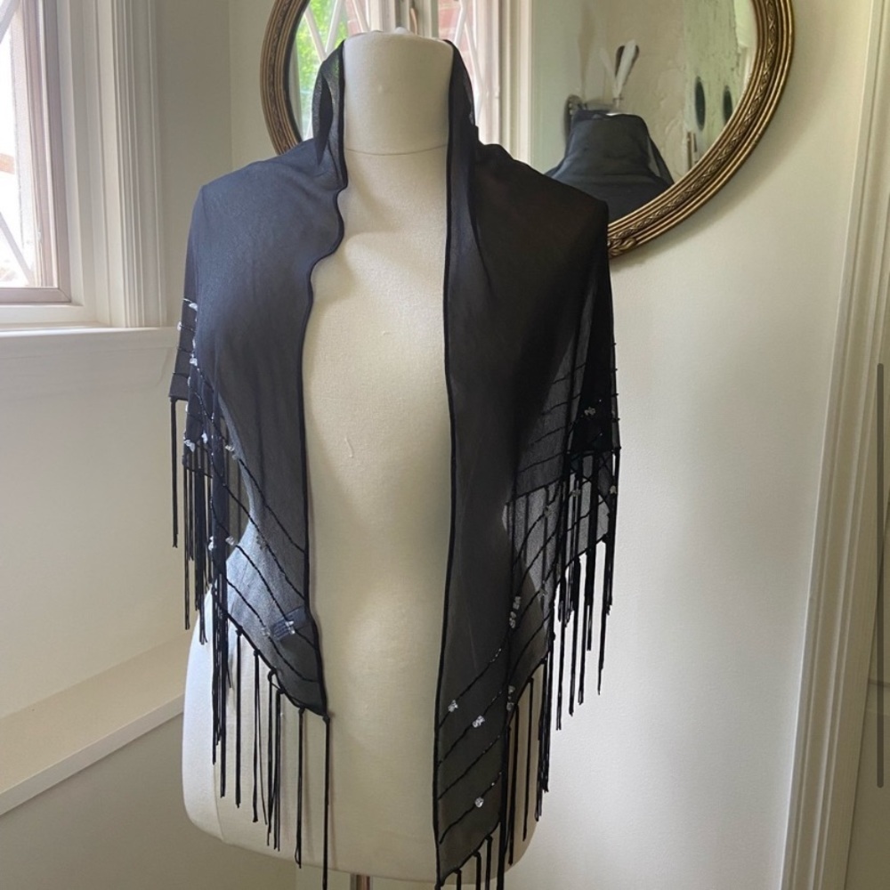 Beaded shawl
